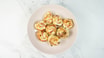 Pizzabrötchen mit Schinken und Mozzarella